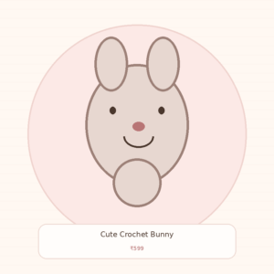 Cute Crochet Bunny